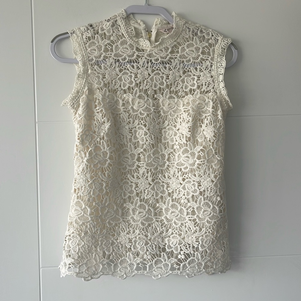 Thick lace top